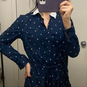 Tommy Hilfiger shirt dress S belted